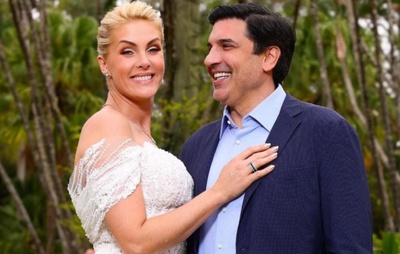 Ana Hickmann oficializa casamento com Edu Guedes em cerimônia íntima