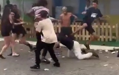 VÍDEO: Briga é registrada durante festejos de São João em Serrinha