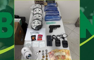 Homem é preso por suspeita por tráfico de drogas e associação criminosa em cidade no interior baiano