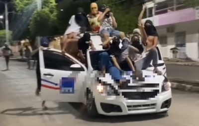 Grupo encapuzado comete vandalismo no Oeste baiano; polícia diz que atos costumam ocorrer na Sexta Santa