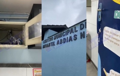 CMEI Abdias Nascimento em Salvador é arrombado; equipamento de internet levado