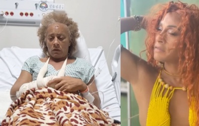 Atriz trans Lyu Árisson é agredida a pauladas por ex-namorado e relata crime: "Quase me matou"