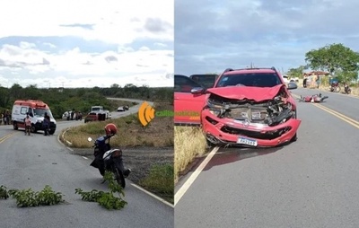 Motociclista morre em colisão com carro em trecho da BA-412 da região sisaleira