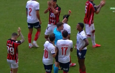 Jean Lucas se desculpa após expulsão no Ba-Vi: “A fome de vencer não pode ser desculpa”