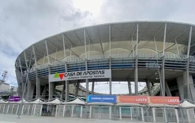 E a Biometria? Fonte Nova não implementa reconhecimento facial após anunciar novidade para o jogo do Palmeiras