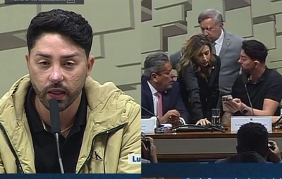 VÍDEO: Influenciador Rico Melquiades joga “tigrinho” durante CPI das Bets: “Soltou a carta”