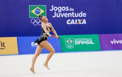 Ginasta baiana é campeã no individual geral do Jogos da Juventude 2024