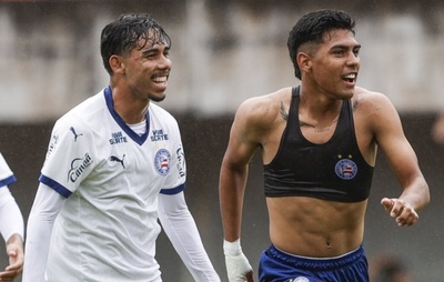 Bahia goleia Estrela de Março e abre vantagem na final do Baiano Sub-20