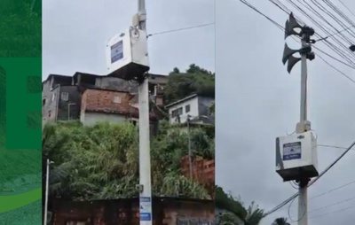 VÍDEO: Sirenes alertam comunidades sobre chuvas intensas em Salvador