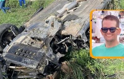 Acidente entre carro e carreta em Jacobina deixa homem morto e dois feridos