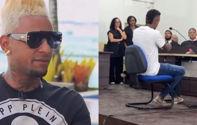 VÍDEO: Durante júri popular, Iuri Sheik nega ter atirado em ex-empresário pelas costas