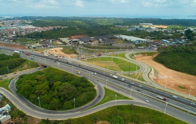 Tráfego na Via Regional será alterado temporariamente neste fim de semana durante serviços da Embasa