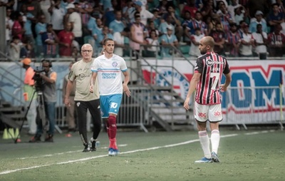 CBF define arbitragem para Bahia x São Paulo; veja
