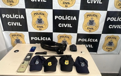 Falso policial é preso acusado de extorsão e ameaças em cidade do Recôncavo baiano
