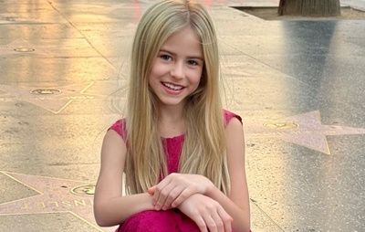 Estrela mirim do SBT celebra papel em filme de Hollywood