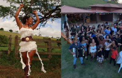 Influenciadora Rafa Moreira celebra 30 anos com conquista de rancho no Recôncavo Baiano