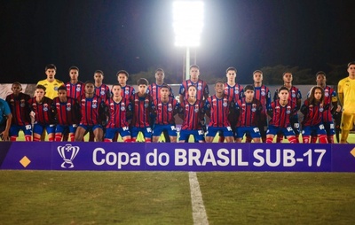 Nos pênaltis, Bahia perde para o Vasco na final da Copa do Brasil Sub-17