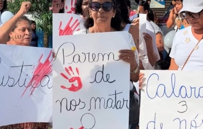 Ilhéus: protesto exige justiça após morte de três mulheres encontradas com facadas
