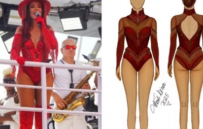Figurino de Ivete Sangalo inspira novos collants de seleção brasileira para Mundial de Ginástica Rítmica; confira