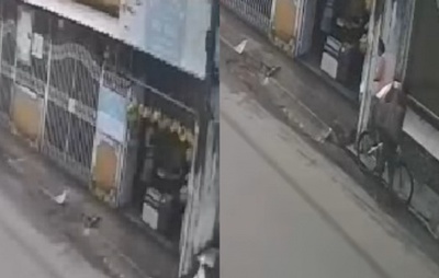 Bicicleta furtada em plena Avenida movimentada de Santo Antônio de Jesus; veja vídeo