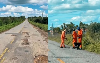 BA-120 em Péssimas Condições: Moradores de Cansanção Pressionam Jerônimo Rodrigues em Visita ao Município
