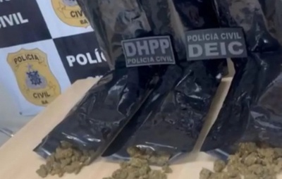 Polícia apreende carga de drogas que seria vendida em micareta de Feira de Santana
