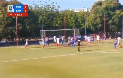 Fortaleza vence Bahia na Copa do Brasil Sub-20 com polêmica no placar