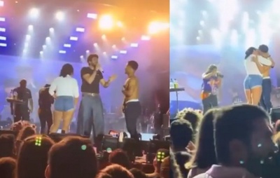 VÍDEO: Nattan gera polêmica ao oferecer R$ 1 mil para fã trair namorada em show