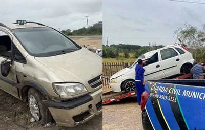 Dois acidentes deixam três feridos entre Santaluz e Queimadas na BA-120
