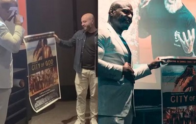 VÍDEO: Terry Crews se emociona ao receber poster autografado de Cidade de Deus: "Mudou minha a vida"
