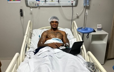 Jamerson agradece apoio após cirurgia: "Agora é focar na recuperação"