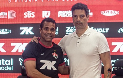 Vitória: Técnico interino Rodrigo Chagas comenta retorno de Dudu e reforços para time