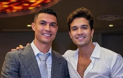 Cristiano Ronaldo anuncia show de Luan Santana em live comemorativa