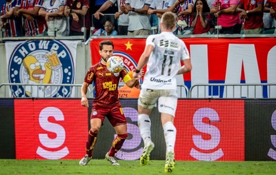 Chama a base: Tiago entra e marca nos acréscimos gol que leva o Bahia à final da Copa do Nordeste