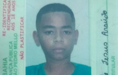 Adolescente morre após sofrer acidente em trecho da Estrada do Feijão de Anguera
