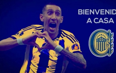Rosário Central anuncia retorno de Di María após 18 anos