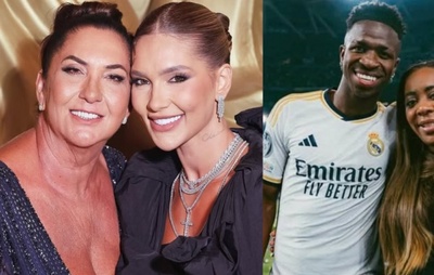 Mãe de Virginia Fonseca posta foto com mãe de Vini Jr. e intensifica rumores de romance