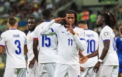 França vence Ucrânia por 2 a 0 em estreia nas Eliminatórias da Copa do Mundo 2026