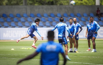 Bahia se reapresenta e inicia preparação para duelo contra o Athletico; saiba como foi o treino