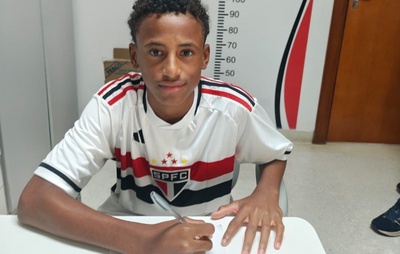 Destaque no SSA FC, joia de 14 anos é contratada pelo São Paulo; saiba detalhes