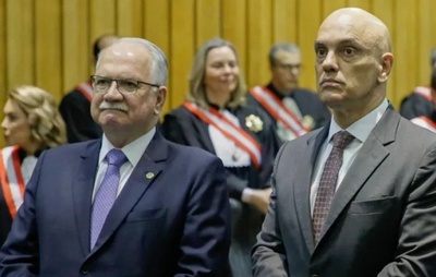 Fachin assume presidência do STF com Moraes como vice; mandato de dois anos