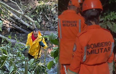 VÍDEO: Corpo de bombeiros intensifica buscas por menina desaparecida em Dias D'Ávila