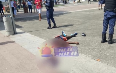 Homem morre após ser baleado durante assalto no bairro do Comércio