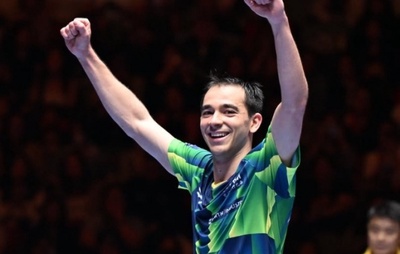 Hugo Calderano faz história e vai à final da Copa do Mundo de Tênis de Mesa
