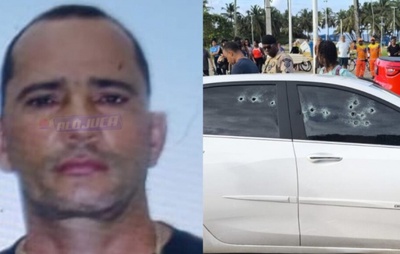 Homem baleado dentro de carro em frente a supermercado em Piatã morre no HGE