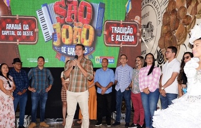 Prefeitura anuncia São João de Barreiras; Arraiá da Capital do Oeste ocorre entre 18 a 21 de junho
