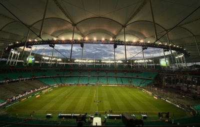 Abraçaço: Arena Fonte Nova celebra Salvador como sede da Copa do Mundo Feminina 2027
