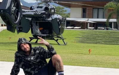 Neymar é proibido de voar com helicóptero pela Anac por problemas de documentação