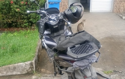 Moto roubada na Paralela é recuperada em Massaranduba