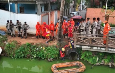 Corpo de garoto que desapareceu após cair em lagoa no bairro do Cabula é encontrado
